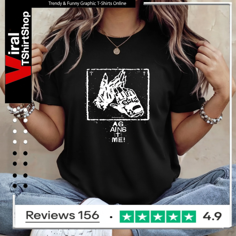 Against Me! Gloves Hands_Ladies T-Shirt