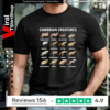 Cambrian Creatures Chart Prehistoric Life Paleontology T-shirt