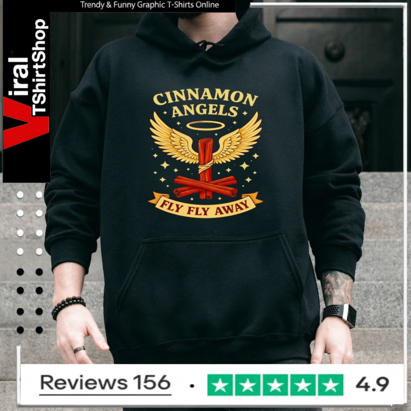 Cinnamon angels fly fly away_Hoodie