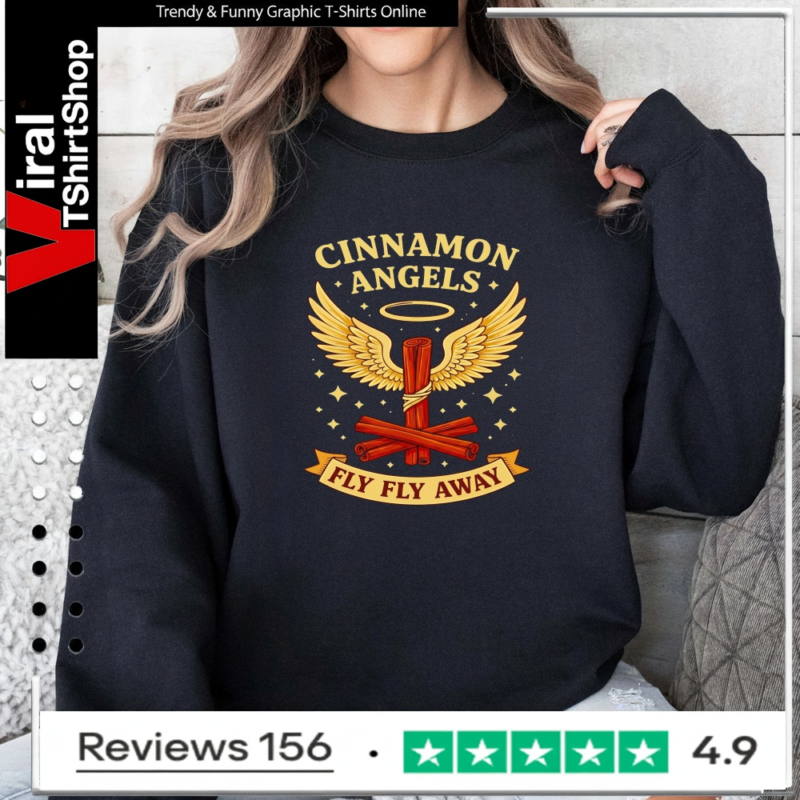 Cinnamon angels fly fly away_Sweatshirt