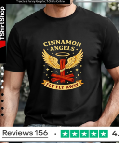 Cinnamon angels fly fly away_T-shirt