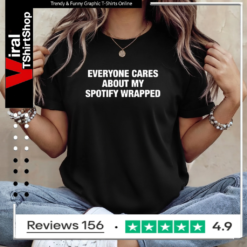 Everyone cares about my Spotify wrapped letter Ladies T-Shirt