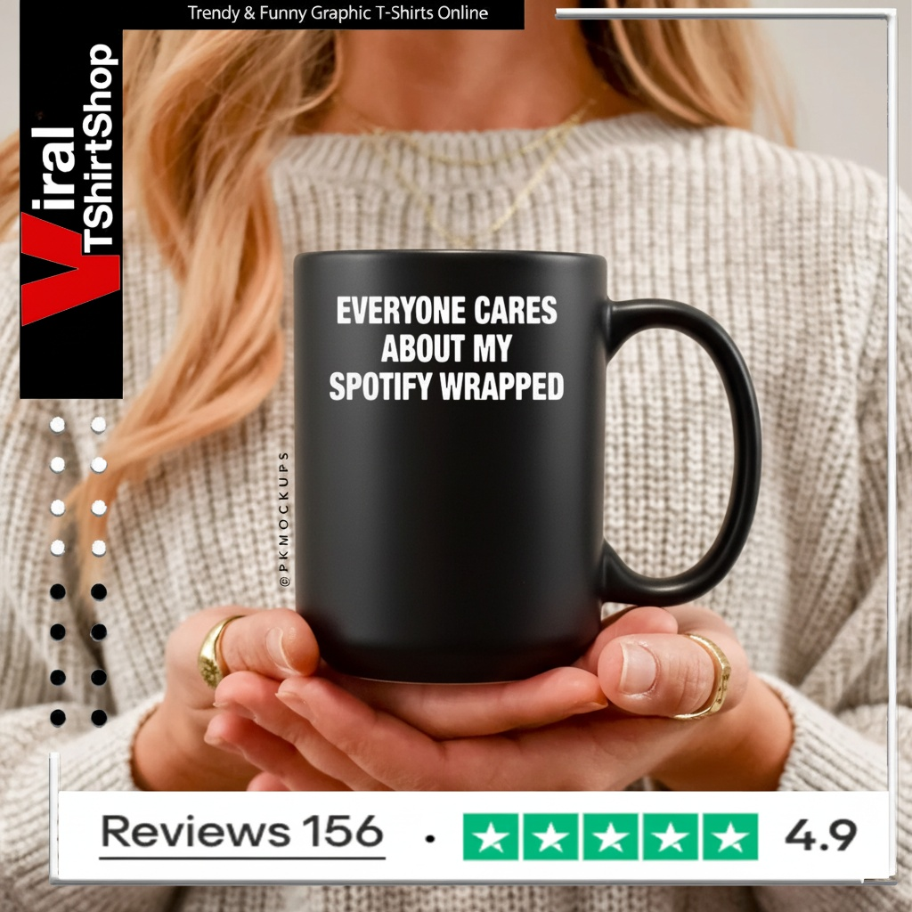 Everyone cares about my Spotify wrapped letter shirt - Image 5