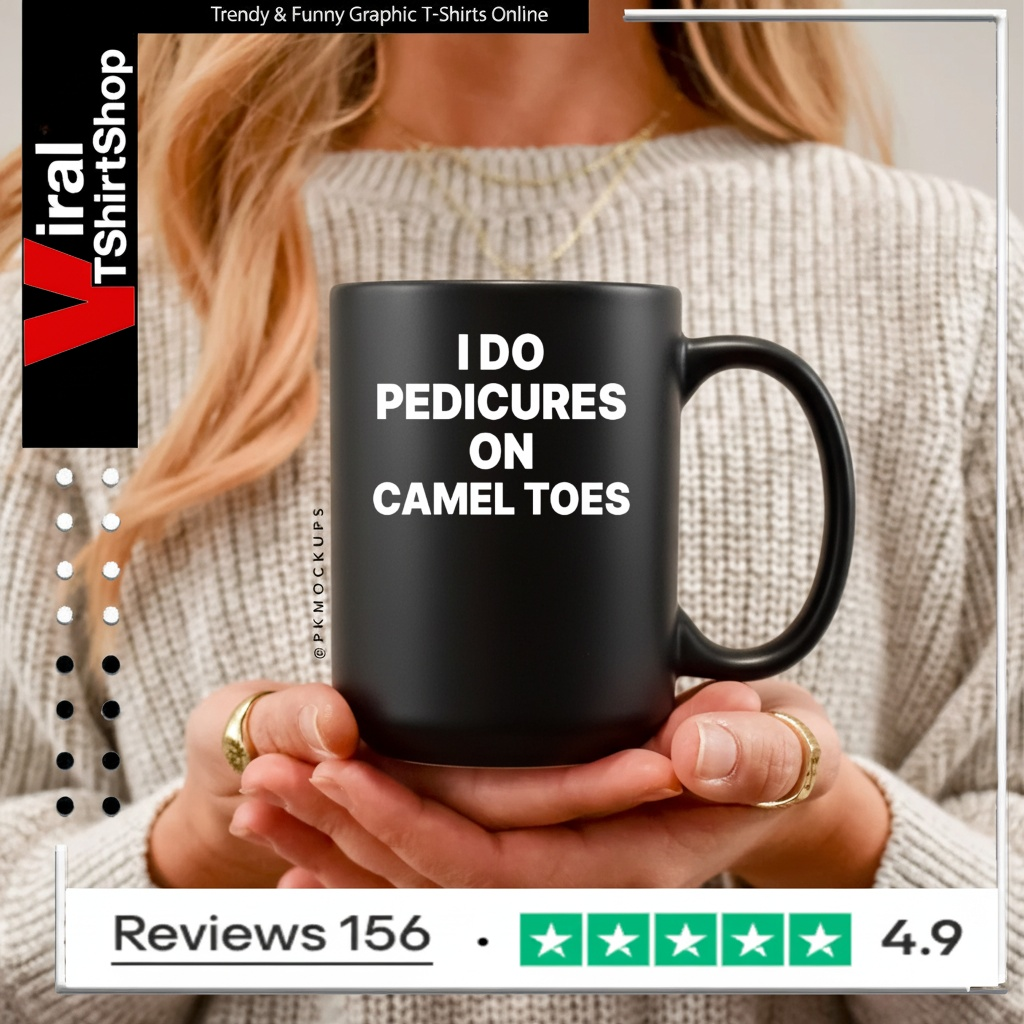 I Do Pedicures On Camel Toes Funny Shirt - Image 5