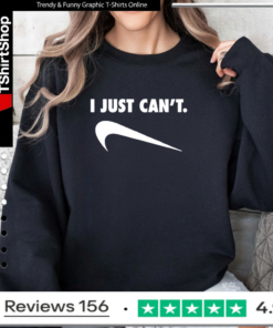 I just can’t phrase logo Sweatshirt