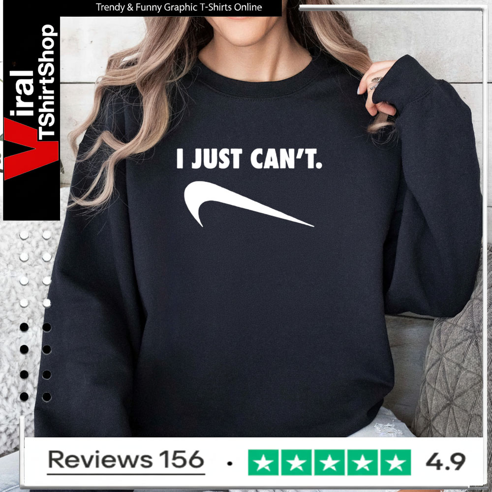 I just can’t phrase logo Sweatshirt