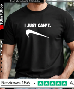 I just can’t phrase logo T-shirt