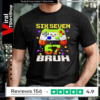 Meme Six Seven 67 Bruh Video Game Gift T-shirt