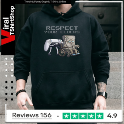 Respect Your Elders Control Retro Funny Gamer_Hoodie