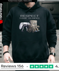 Respect Your Elders Control Retro Funny Gamer_Hoodie