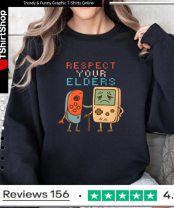 Respect-Your-Elders-Gaming Sweatshirt