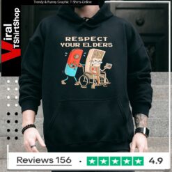 Respect Your Elders Retro Gaming Funny Gamer Controller 80s_Hoodie