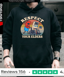 Retro Gaming Respect Your Elders Hoodie