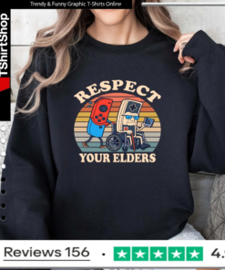 Retro Gaming Respect Your Elders Sweatshirt