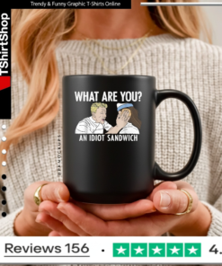 What are You an Idiot Sandwich Funny_Mug