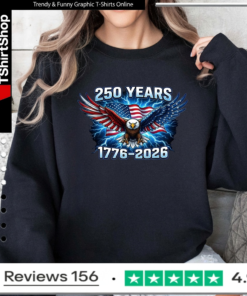 250 Years 1776-2026 USA Flags Patriot EaglePatriotic 4th Of July Independence Day_Sweatshirt