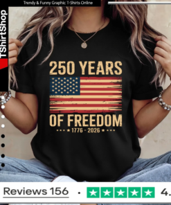 250 Years America Anniversary 250th Independence Day Patriotic_Ladies T-Shirt