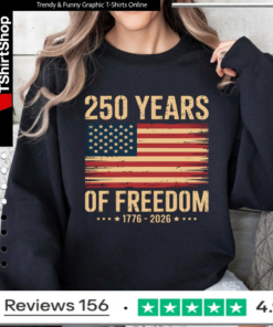 250 Years America Anniversary 250th Independence Day Patriotic_Sweatshirt