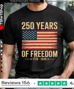 250 Years America Anniversary 250th Independence Day Patriotic_T-shirt