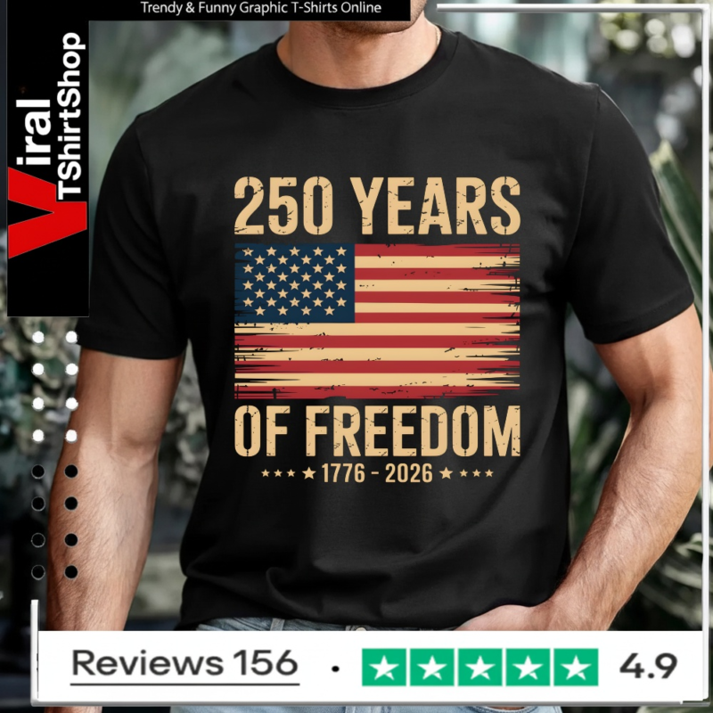 250 Years America Anniversary 250th Independence Day Patriotic_T-shirt