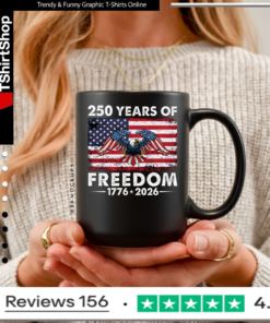 250 Years America Anniversary 250th Independence Day_Mug
