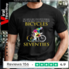 All men are created equal but only the best can still ride bicycles_T-shirt