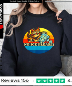 Anti-ICE Cat Abolish ICE Resist Retro_Sweatshirt