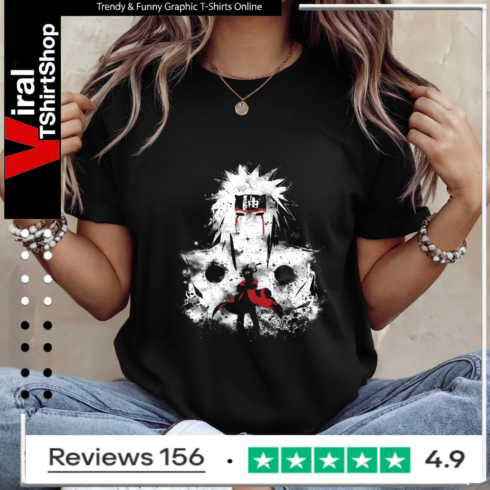 Awesome Naruto Jiraiya Uzumaki Naruto_Ladies T-Shirt