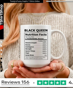 Black queen nutrition facts_Mugs