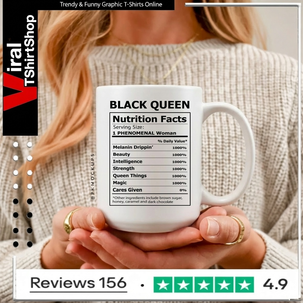 Black queen nutrition facts_Mugs