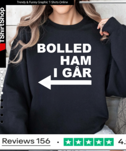 Bolled Ham I Går Arrow points left Sweatshirt