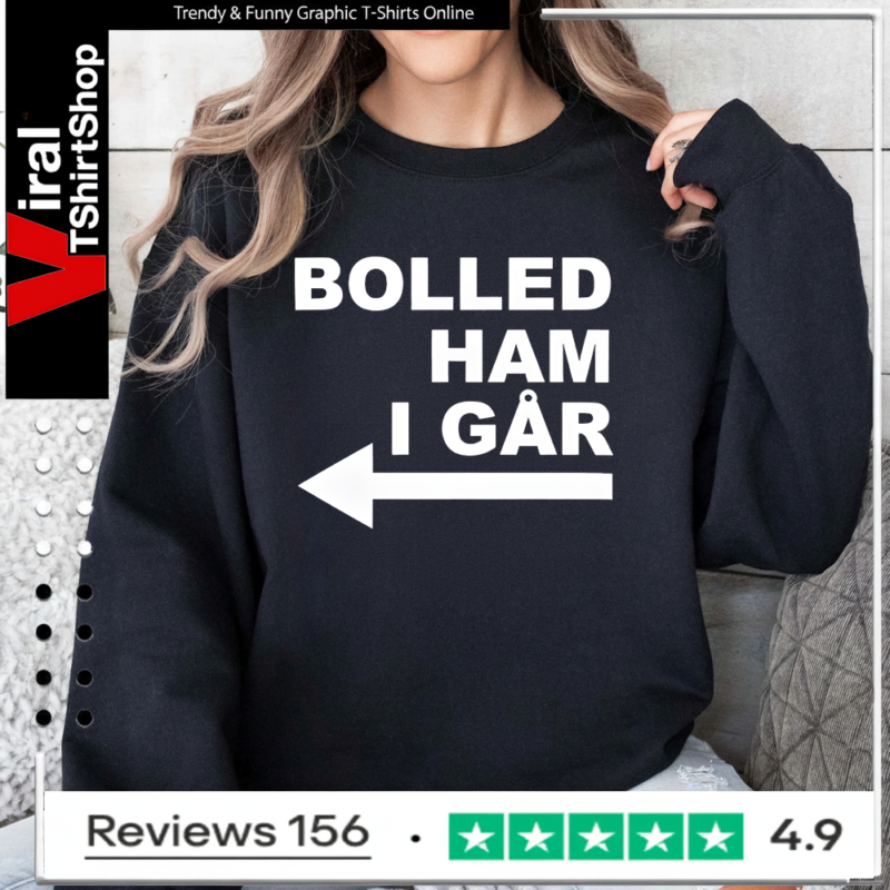 Bolled Ham I Går Arrow points left Sweatshirt