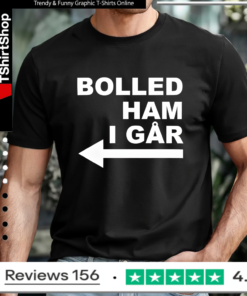 Bolled Ham I Går Arrow points left T-shirt