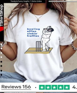 Bowling offies sinkin froffies_Women T-Shirt