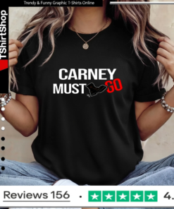 Carney must go boot satirical political_Ladies T-Shirt