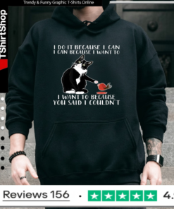 Cat I Do It Because I Can I Can Because I Want To I Want To Because You Said I Couldn't_Hoodie