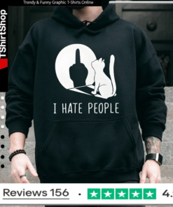 Cat I Hate People_Hoodie