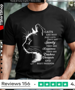 Cats Are Not Just Cats Inspirational Cat Lover_T-shirt