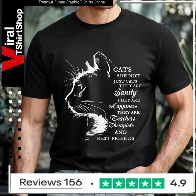 Cats Are Not Just Cats Inspirational Cat Lover_T-shirt