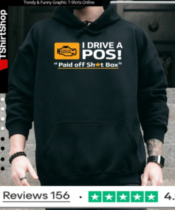 Cleetus McFarland Cleetus I Drive A POS Paid Off Shit Box_Hoodie