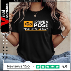 Cleetus McFarland Cleetus I Drive A POS Paid Off Shit Box_Ladies T-Shirt