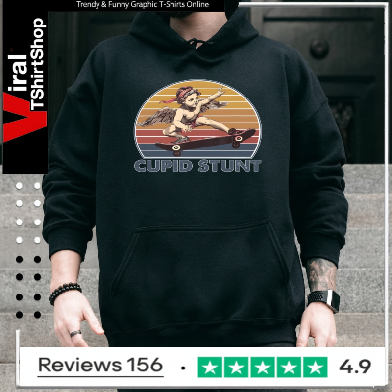 Cupid Stunt Unhinged Cringe Vintage_Hoodie