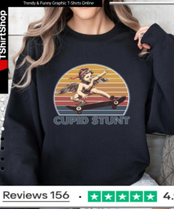 Cupid Stunt Unhinged Cringe Vintage_Sweatshirt