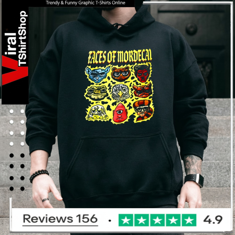 Dungeon Crawler Carl faces of Mordecai_Hoodie