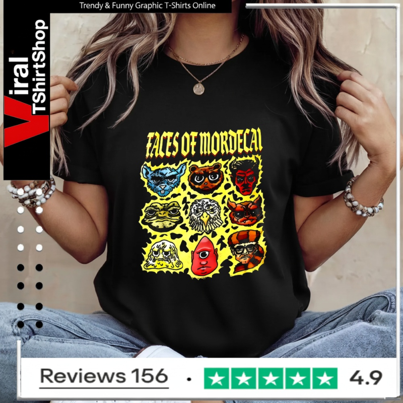 Dungeon Crawler Carl faces of Mordecai_Ladies T-Shirt