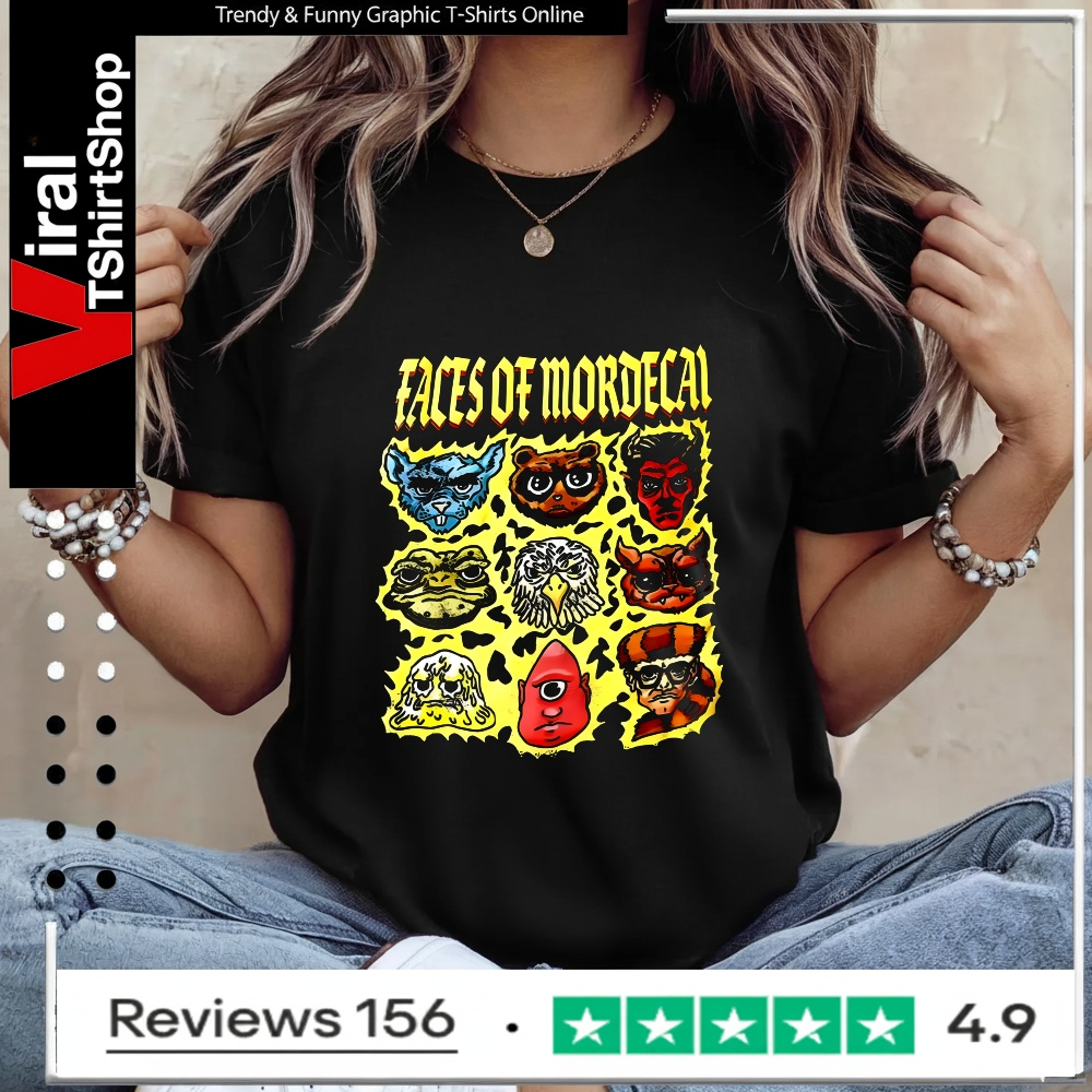 Dungeon Crawler Carl faces of Mordecai_Ladies T-Shirt