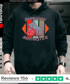Dungeon Meowster board game dice cat_Hoodie