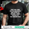 First They Came for The Immigrants and i spoke up_T-shirt