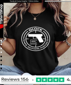 Glock safe action pistols target_Ladies T-Shirt