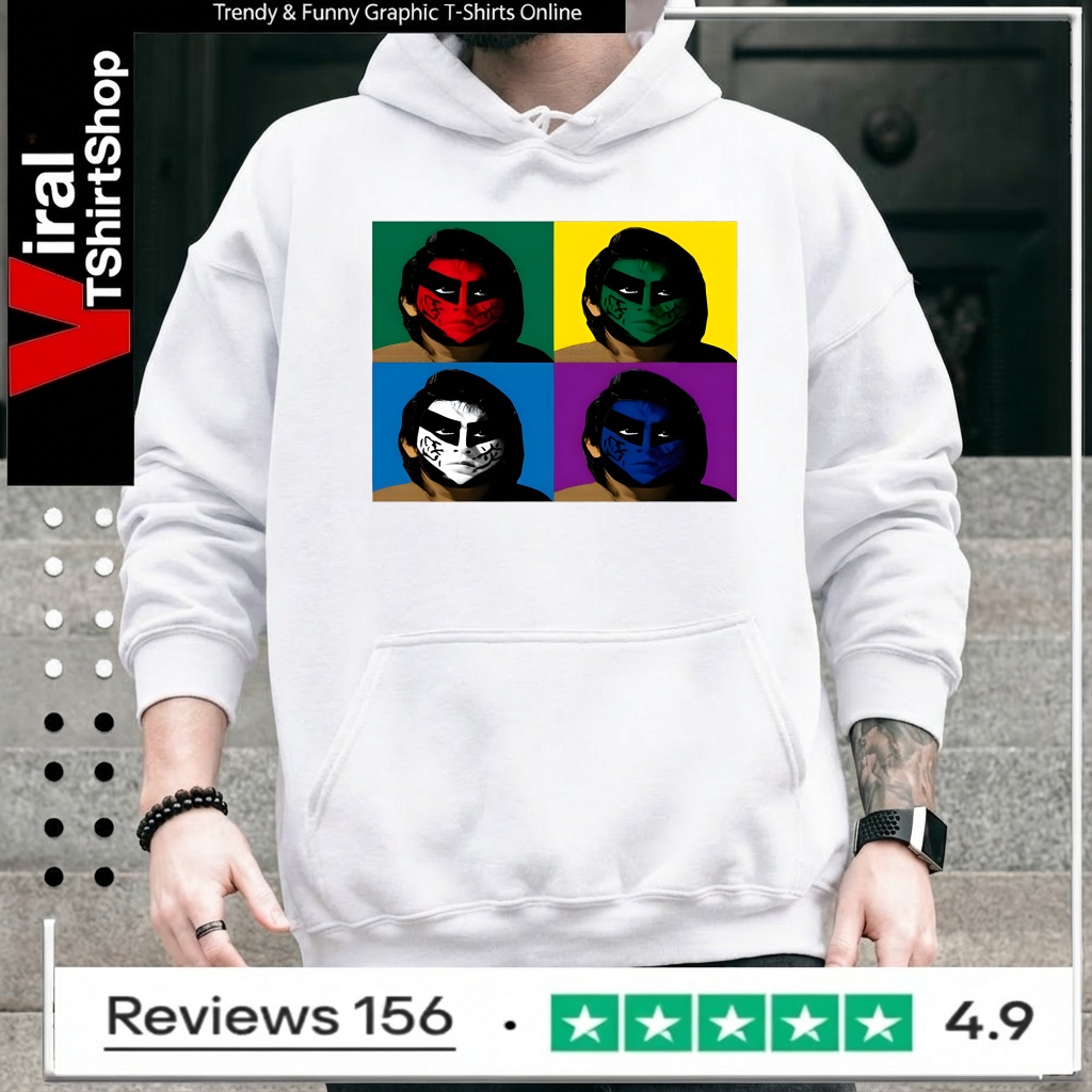 Great Muta Collaboration faces_Hoodie